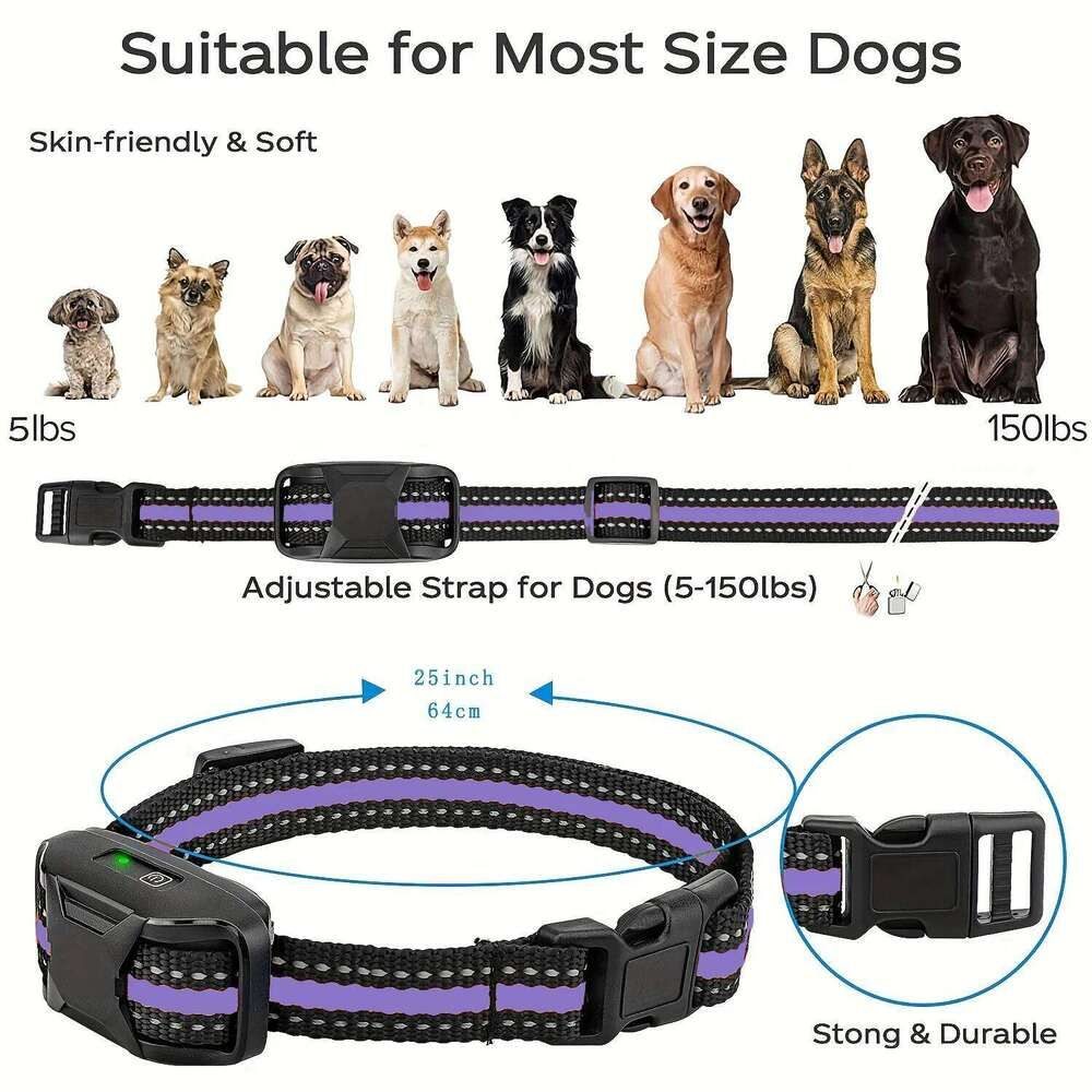 3300ft Remote E-Collar  -  Waterproof Training for 5-120lb Dogs - image 5