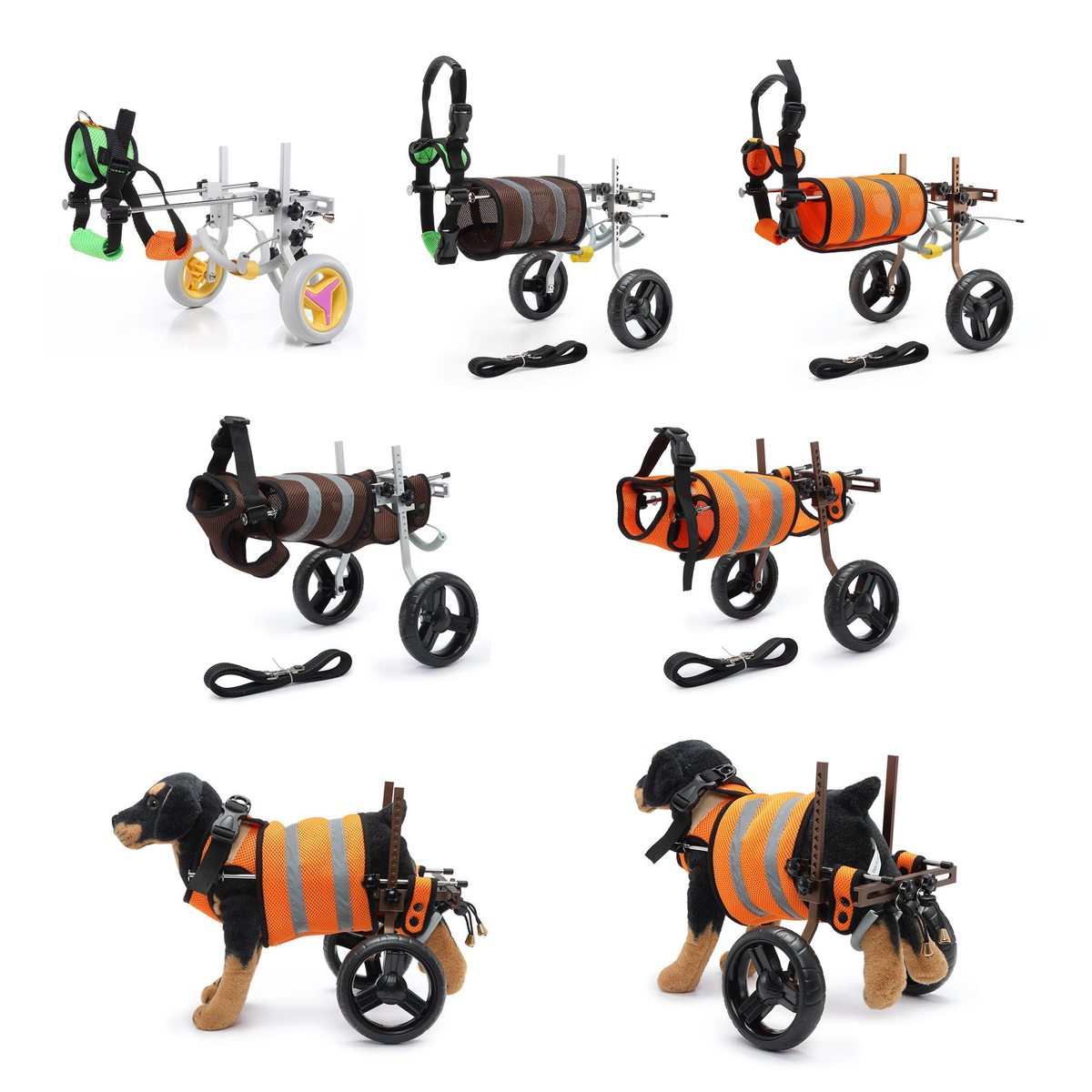 Adjustable Dog Wheelchair  -  Rehabilitation Walking Aid - image 1