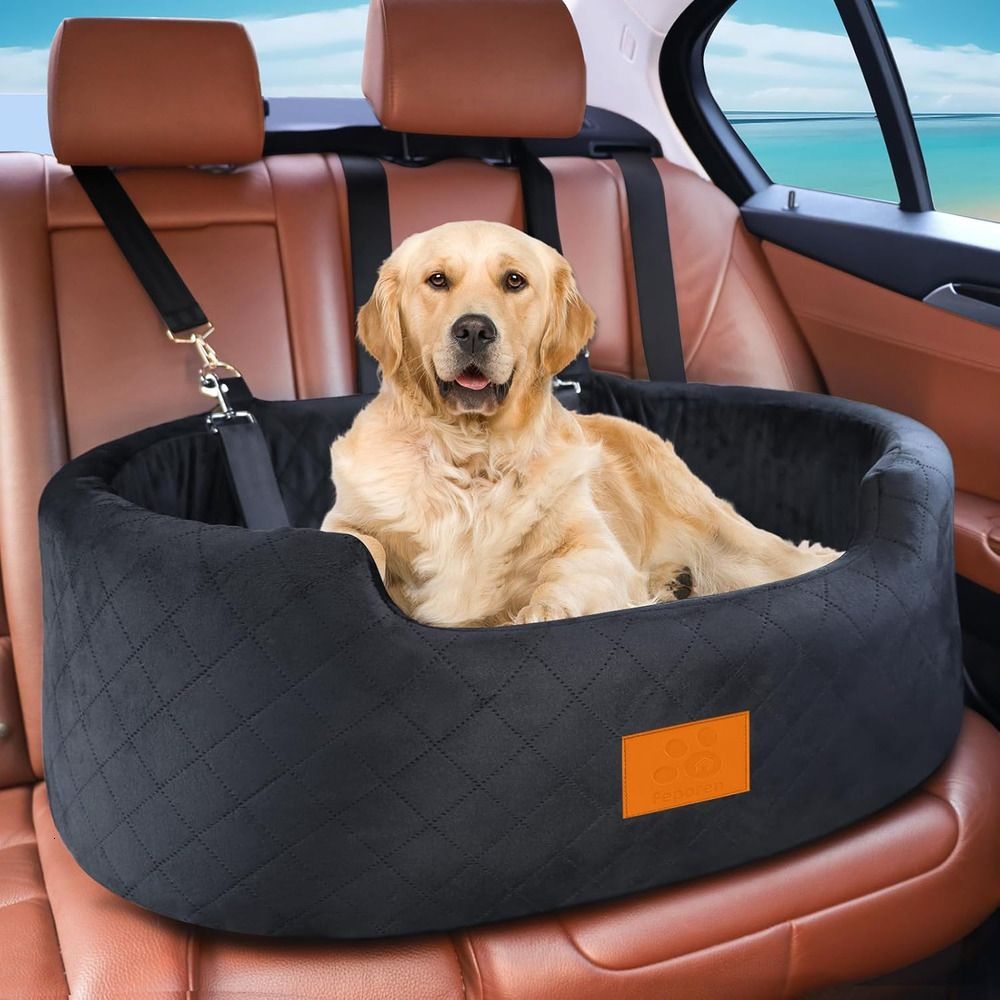 Dog Car Travel Bed  -  Washable Booster Seat for SUVs - image 1