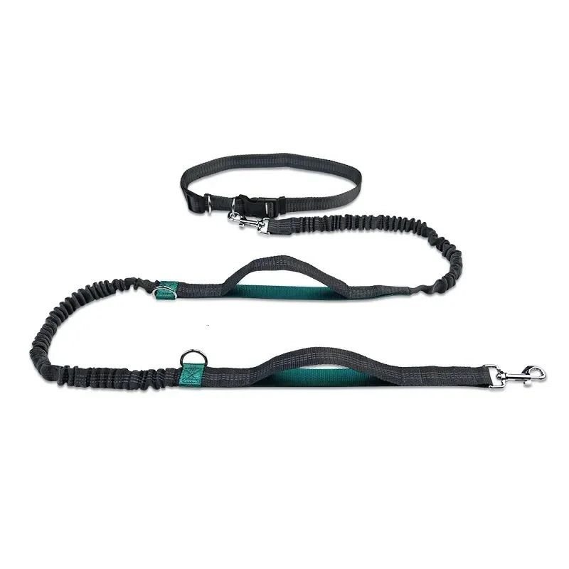 Hands-Free Dog Running Belt Leash  -  Adjustable Waist Strap - image 3