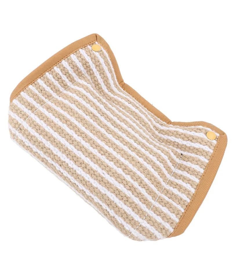 Jute Dog Training Bite Pillow with Handles  -  Tear-Resistant - image 3