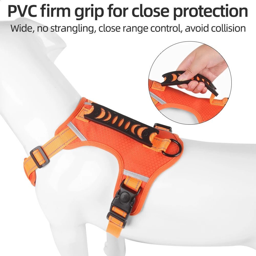 No-Pull Reflective Dog Harness  -  Breathable Mesh Saddle - image 3