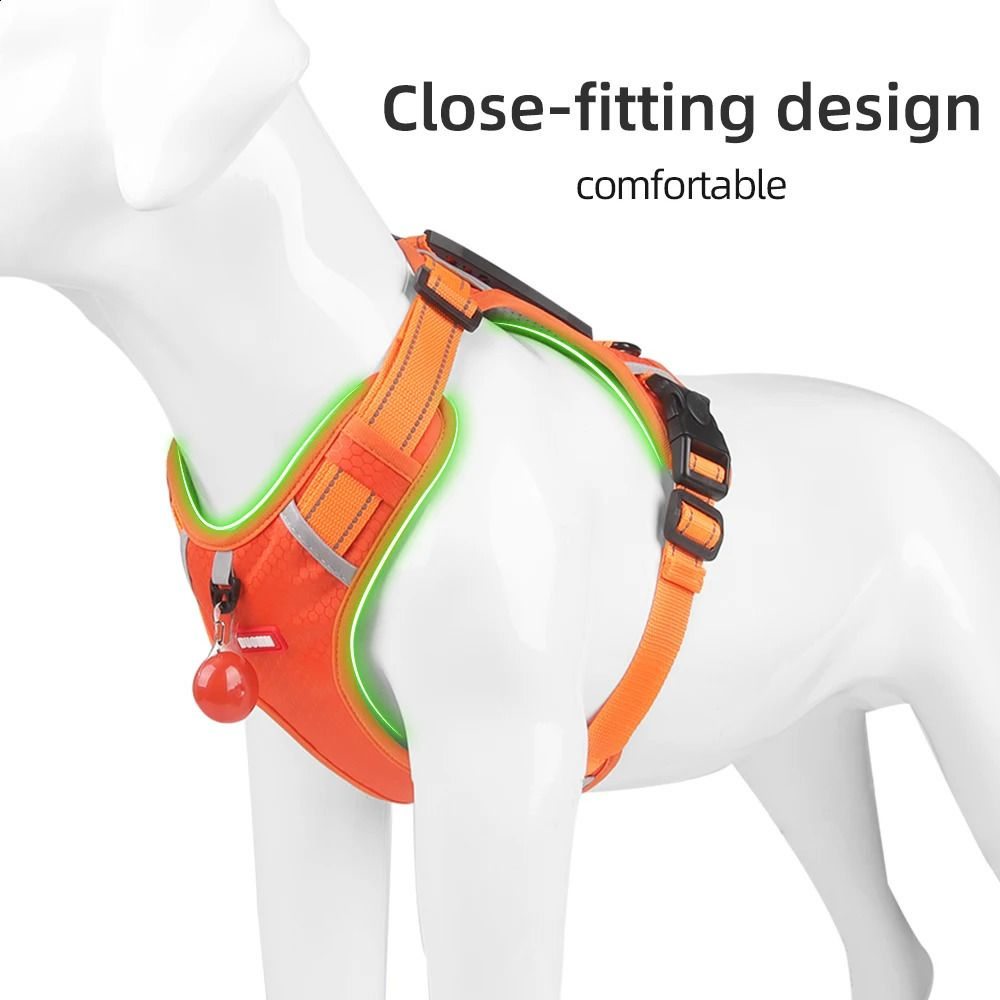 No-Pull Reflective Dog Harness  -  Breathable Mesh Saddle - image 5