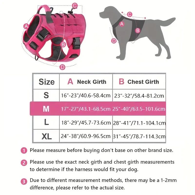 Tactical No-Pull Dog Harness with Handle - image 2