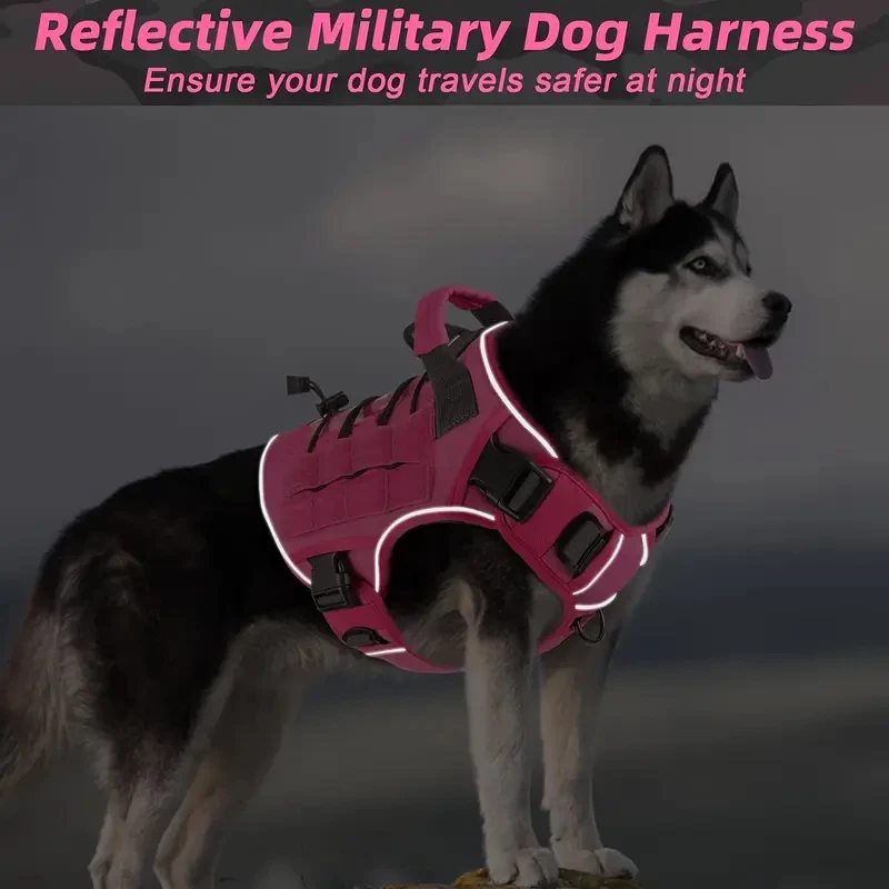 Tactical No-Pull Dog Harness with Handle - image 4